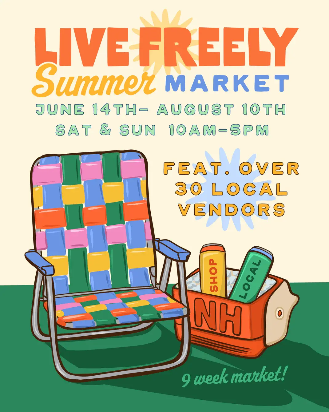 live frrely market flyer summer markets live frrely market flyer summer markets